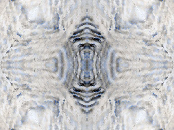Gray Seamless Spot Stripe Wash Abstract Grunge Blue Tie Dye — Stockfoto