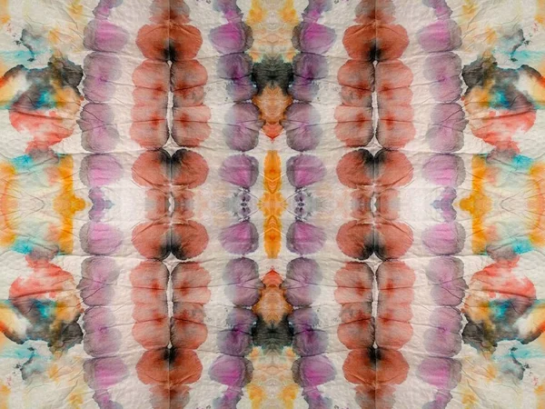 Πλύσιμο Γραβάτα Dye Επαναλαμβάνω Μελάνι Πολύχρωμο Σχήμα Χωρίς Ραφές Υγρό — Φωτογραφία Αρχείου