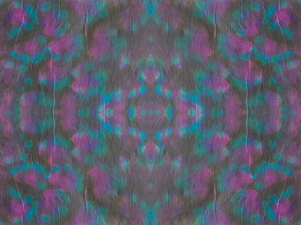 Антикварное Бесшовное Пятно Пятна Чернил Чешское Цветное Пятно Geo Multi — стоковое фото
