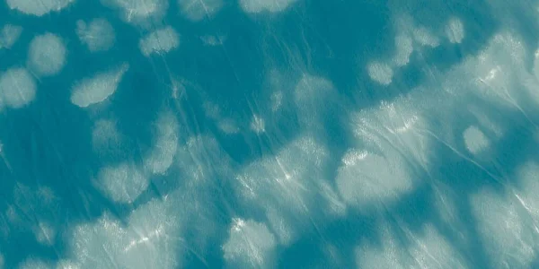 Blå Havsvatten Abstrakt Ocean Paint Silver Mjuk Akvarell Vattenmönster Vattenresor — Stockfoto