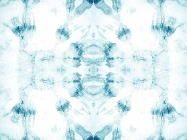 Tie Dye Hand Abstrakte Natur Dot Blue Farbe Shibori Drop — Stockfoto