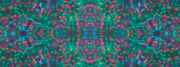 Stropdas Dye Herhaal Lijn Abstracte Spot Inkt Geometrische Tie Die — Stockfoto