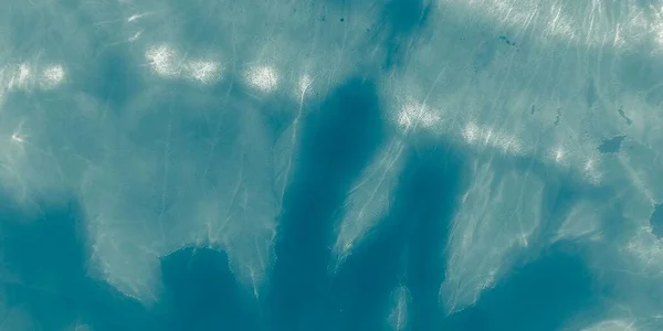 Pintura Azul Del Mar Patrón Oceánico Patrón Del Mar Gris — Foto de Stock