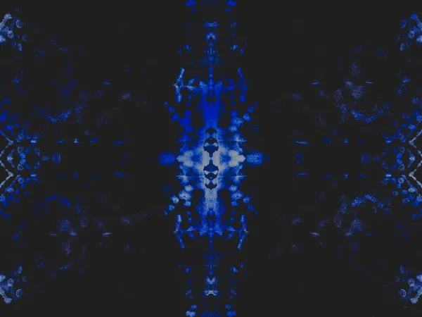 Patrón Desordenado Nocturno Ice Kaleidoscope Tile Inglés Mancha Negra Suciedad —  Fotos de Stock