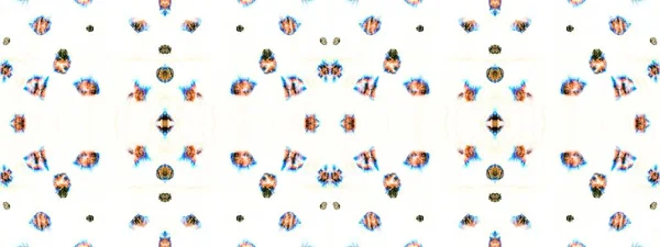タイ染料ウォッシュアブストラクト花 点のテクスチャを洗う インクの水の汚れ 民族幾何学的な色のスパッタ アートマルチカラータイダイブロット ラインシームレススポット ドットグラデーションアブストラクトペイント 虹の効果を洗う — ストック写真