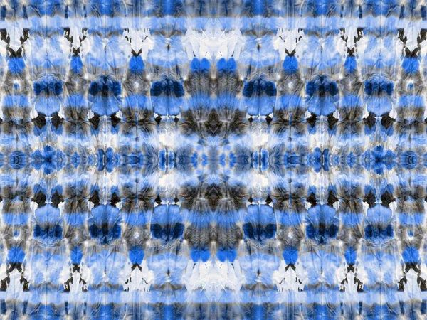 Kék Zökkenőmentes Folt Stripe Gray Absztrakt Vászon Fekete Geometrikus Víztextúra — Stock Fotó
