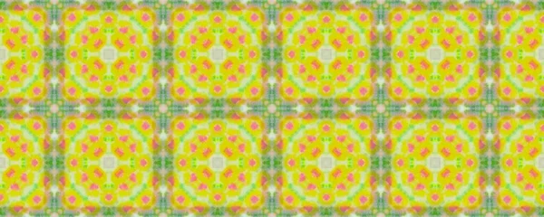 Arabesque Geometric Batik Tile Floral Flower Floor Turkish Geometric Pattern — Fotografia de Stock