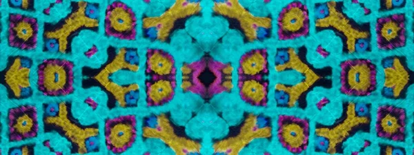 Απρόσκοπτη Θέση Art Geometric Tye Dye Blot Μελάνι Χρώμα Stain — Φωτογραφία Αρχείου
