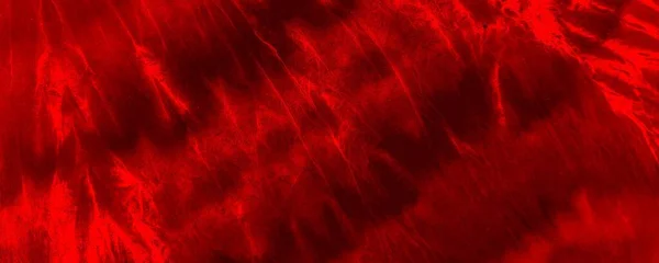 Red Neon Tie Dye Grunge Red Boho Minimal Design Red — 图库照片