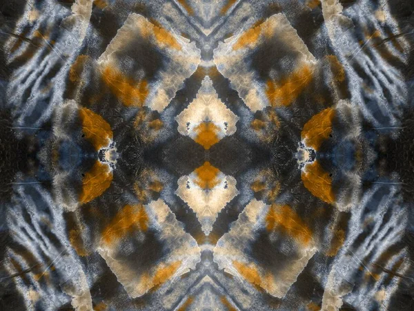 Spot Abstracte Mark Wash Tie Dye Effect Inktwitte Borstel Art — Stockfoto