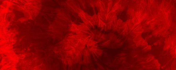 Banner Rojo Tinte Corbata Oscura Rojo Neón Tie Dye Modern —  Fotos de Stock