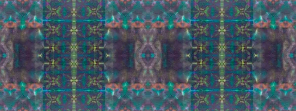 예술은 바다없는 광채를 Non Abstract Mark 씻으라 색을칠 Tie Dye — 스톡 사진