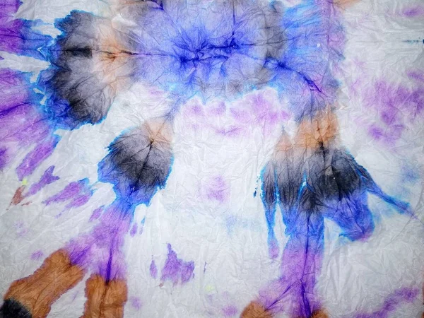 Spiraalband Dye Swirl Multi Color Tiedye Patroon Grunge Muziek Spiraaldas — Stockfoto
