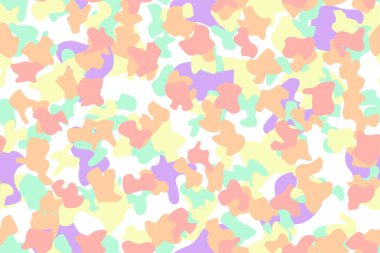 Açık pembe, soyut şekilli sarı vektör deseni. Değişken şekilli modern renkli bir illüstrasyon. akıllı tasarım