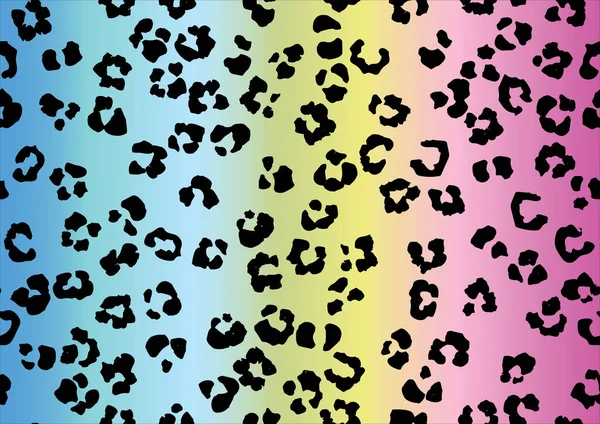 100,000 Rainbow leopard print Vector Images