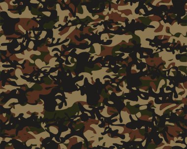 Kusursuz kamuflaj deseni. vektör illüstrasyonu.