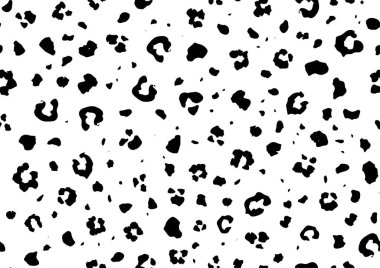 siyah ve beyaz leopar desenli arka plan