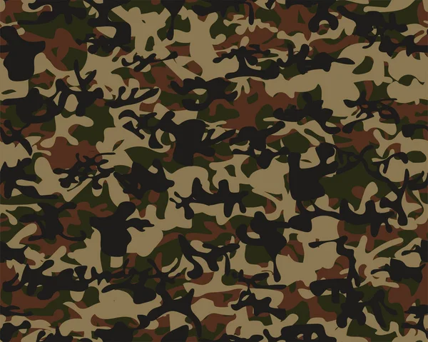 Naadloos Patroon Met Camouflage Groen Gras — Stockvector