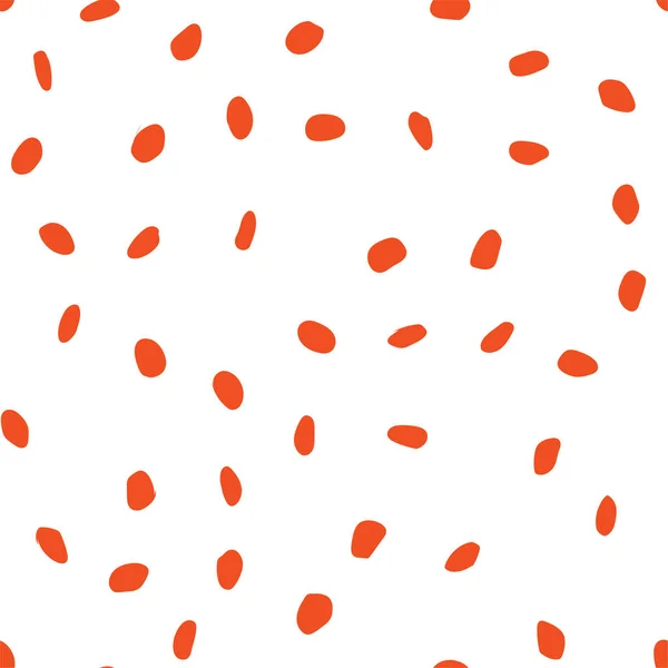 Nahtloses Muster Mit Erdbeere Vektorillustration — Stockvektor