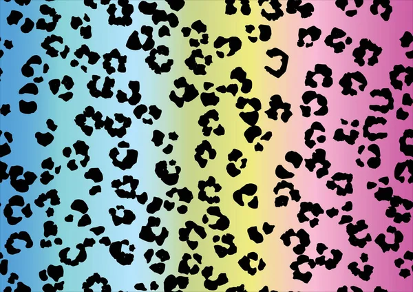 100,000 Rainbow leopard print Vector Images