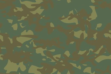 Kamuflaj kusursuz desen. Soyut arkaplan. vektör illüstrasyonu.