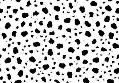 benekleri, şekilleri, üçgenleri olan siyah ve beyaz vektör deseni.