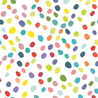 Dairesel kusursuz desen, vektör illüstrasyonu