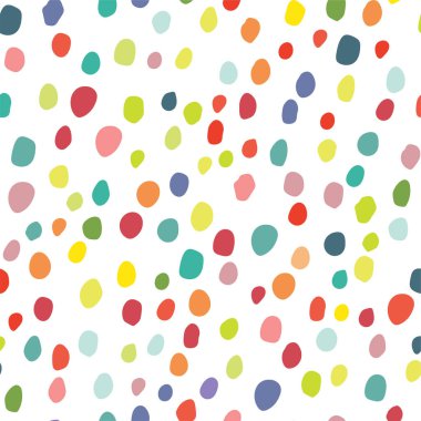 soyut renkli yarım tonlu noktalar üretken sanat arkaplan çizimleri