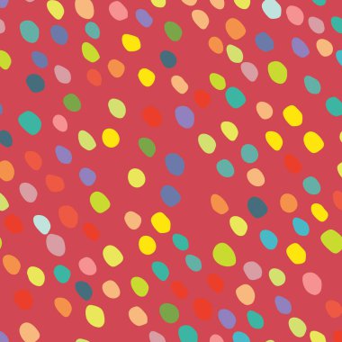 Geometrik şekilli kusursuz desen, vektör illüstrasyonu