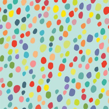 Çemberli soyut geometrik desen