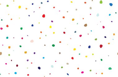 Soyut renkli konfeti deseni. vektör illüstrasyonu