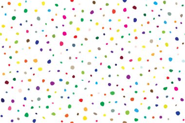 soyut renkli yarım tonlu noktalar üretken sanat arkaplan çizimleri