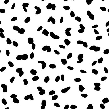 Leopar desenli kusursuz desen. vektör illüstrasyonu