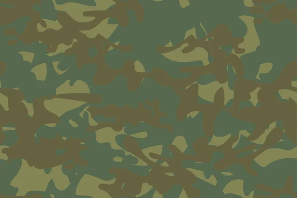 Kamouflage Sömlöst Mönster Abstrakt Bakgrund Vektor Illustration — Stock vektor
