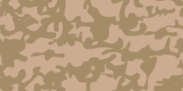 Sömlöst Mönster Med Kamouflage Och Leopardmönster — Stock vektor