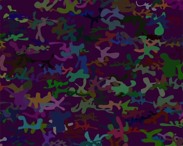 Бесшовный Рисунок Абстрактными Красочными Пятнами — стоковый вектор