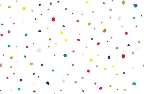 Abstrato Padrão Confete Colorido Ilustração Vetorial —  Vetores de Stock