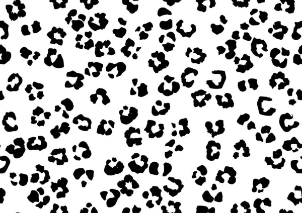 Леопардовий Принт Шкіра Тварин Векторні Ілюстрації — стоковий вектор