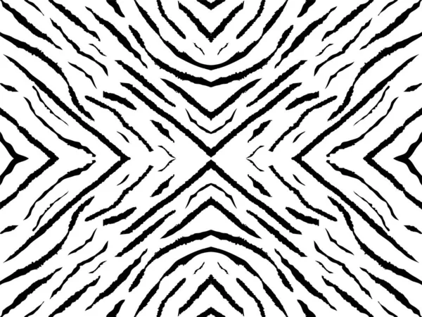 Elle çizilmiş kabile motifli kusursuz desen. vektör illüstrasyonu