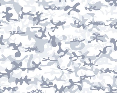 Elle çizilmiş kamuflajlı kusursuz desen. vektör illüstrasyonu.