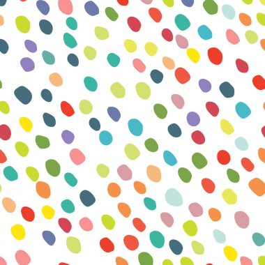 Dairesel kusursuz desen, vektör illüstrasyonu