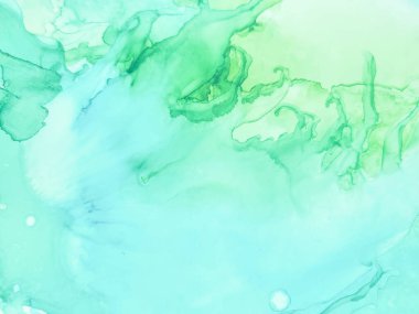 Boyalı soyut yeşil mermer arka plan desen sıçratıyor