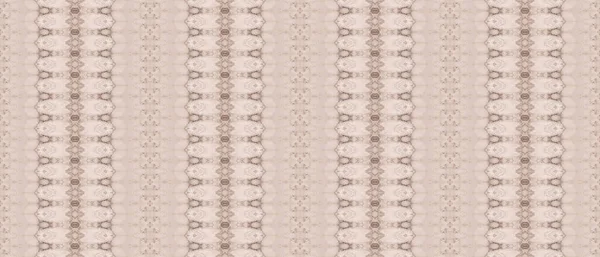 明るい染めのプリント ベージュの部族パターン ベージュ ボヘミアン ストライプ ベージュの抽象ブラシ オーシャン ペイント ブラウン エスニック — ストック写真
