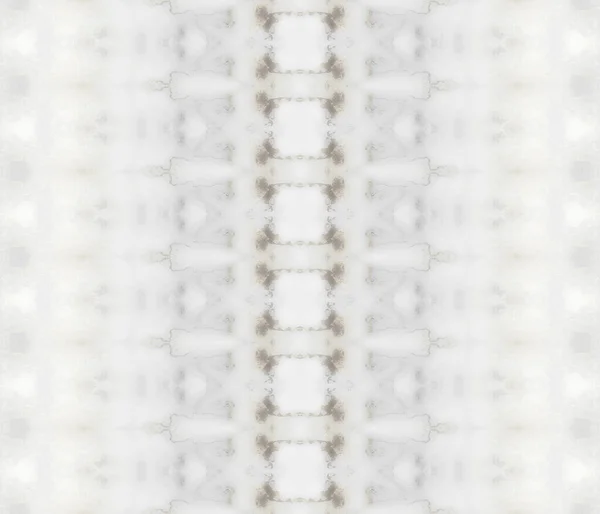 Грецький Богемський Патерн Білий Барвник Bright Geo Textile Білий Батік — стокове фото