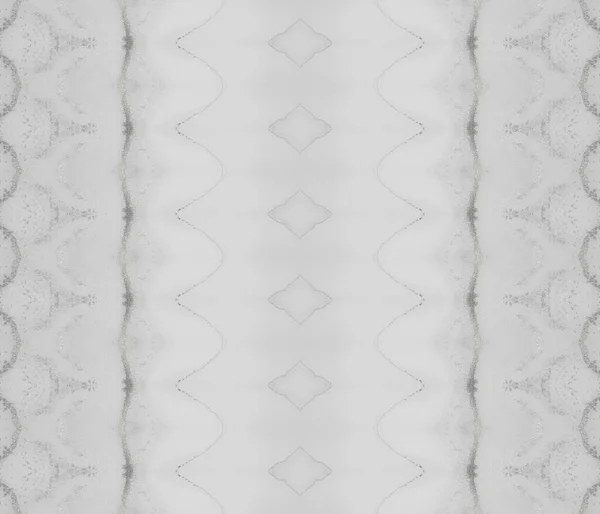 灰色の抽象画 ヴィンテージインクストライプ レトロな木目ブラシ グレーインク水彩 白染めのプリント ホワイト バティック 灰色の部族の概要 ホワイト ボヘミアン — ストック写真