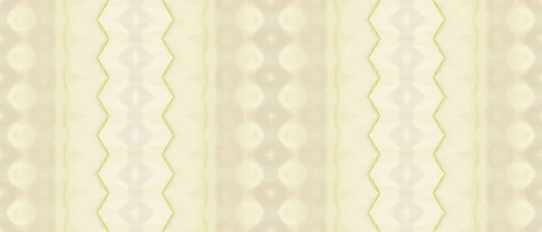 Brązowy Bohemian Stripe Złota Zabarwiona Batik Zielony Barwnik Akwarela Kwasowy — Zdjęcie stockowe