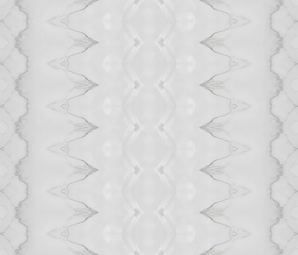 Beyaz Batik Boyası Gri Etnik Zig Zag Klasik Mürekkep Soyutlaması — Stok fotoğraf
