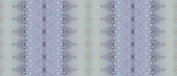 Modèle Tribal Colorant Jaune Batik Blue Geo Zig Zag Texture — Photo