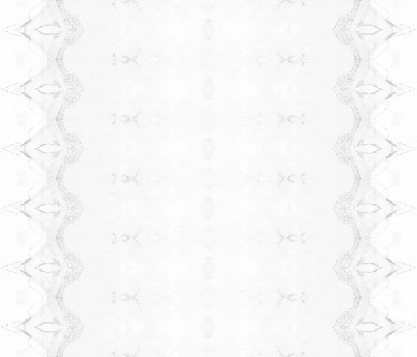 Batik Sem Costura Branca Tintura Cinza Aquarela Pincel Tinta Retro — Fotografia de Stock