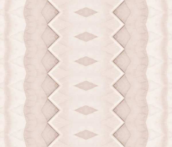 Tintura Bege Aquarela Pintura Tribal Mar Textura Gradiente Marrom Batik — Fotografia de Stock